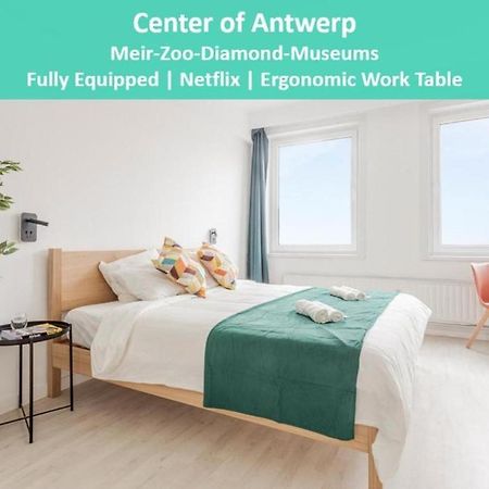 Appartement Center Of Antwerp, Fully Equipped, Train Station Extérieur photo