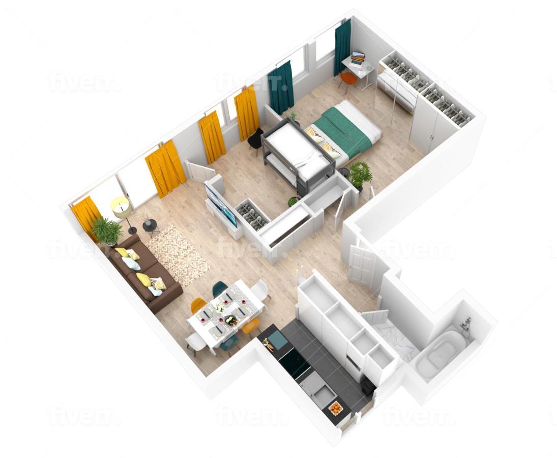 Appartement Center Of Antwerp, Fully Equipped, Train Station Extérieur photo