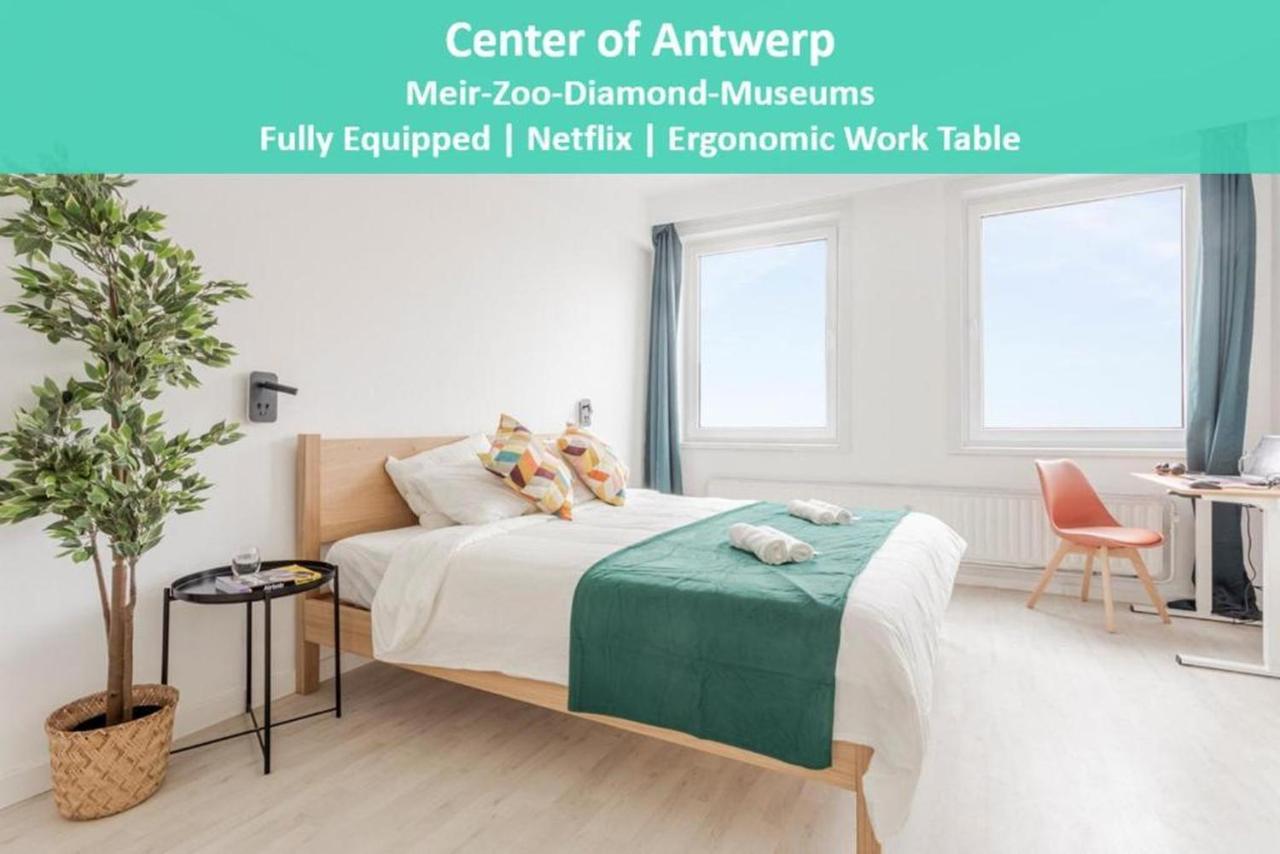 Appartement Center Of Antwerp, Fully Equipped, Train Station Extérieur photo